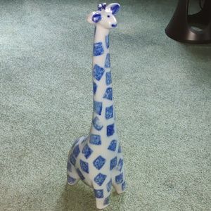 Vintage 1999 Eldrith pottery giraffe